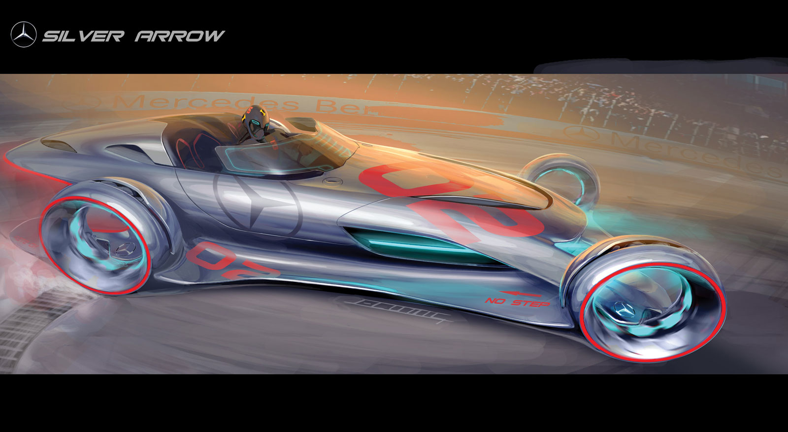 LA Design Challenge (2011): Mercedes-Benz Silver Arrow Concept