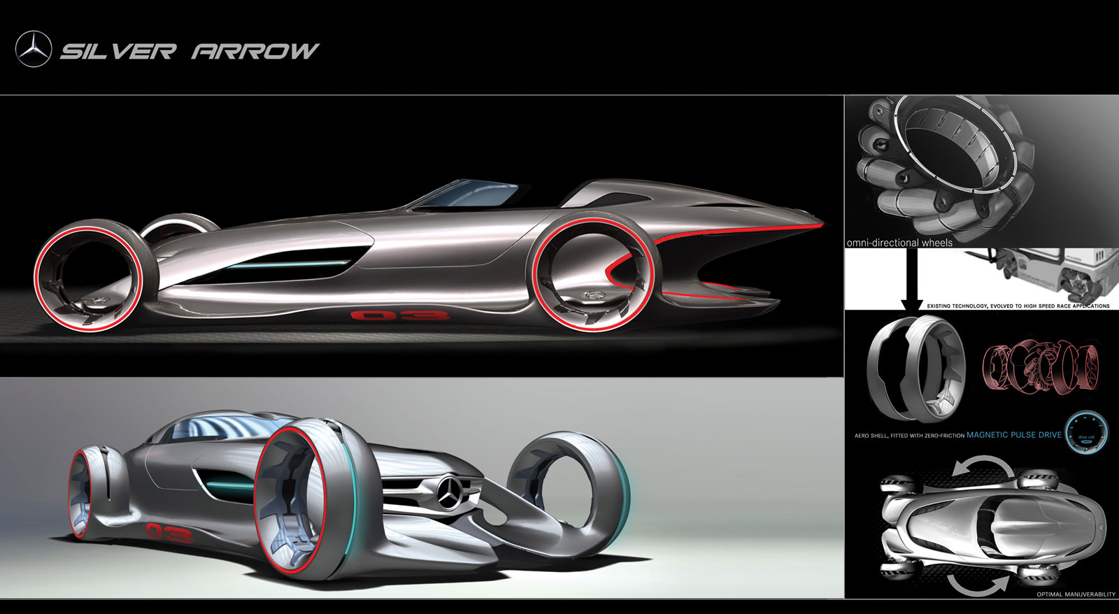 LA Design Challenge (2011): Mercedes-Benz Silver Arrow Concept