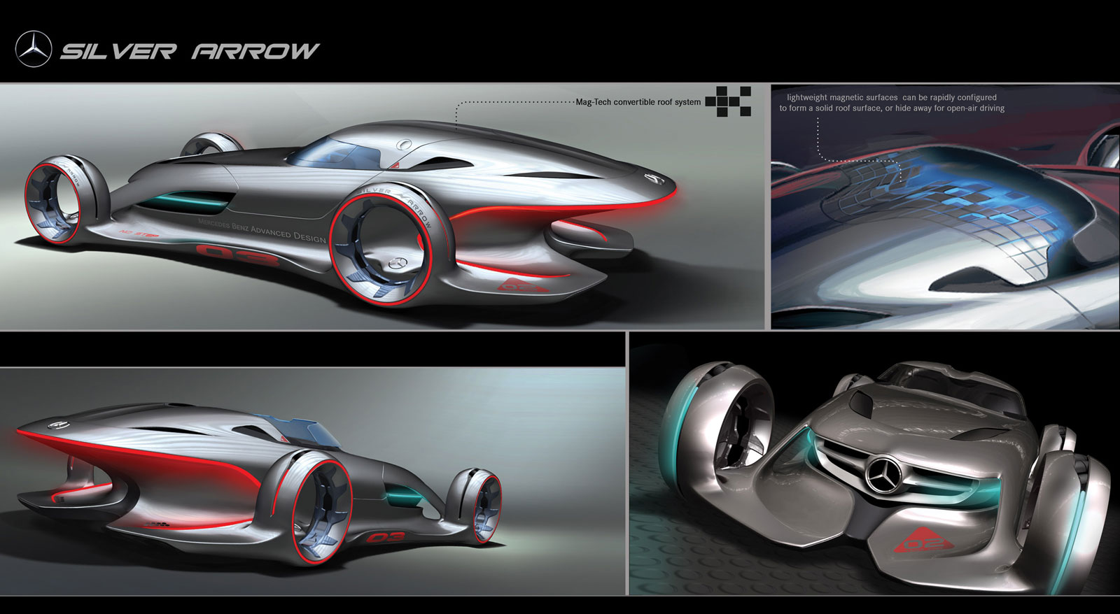 LA Design Challenge (2011): Mercedes-Benz Silver Arrow Concept
