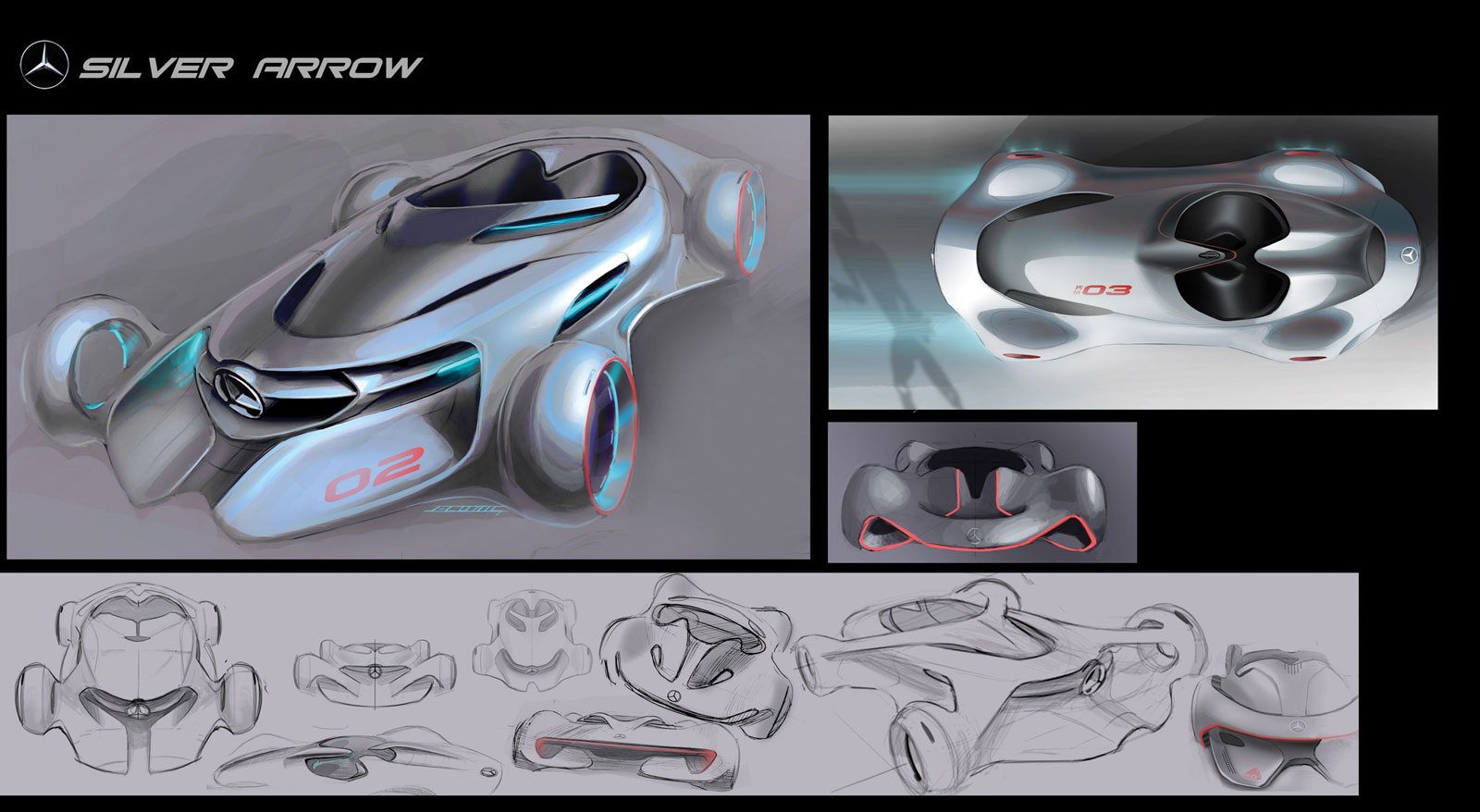 LA Design Challenge (2011): Mercedes-Benz Silver Arrow Concept