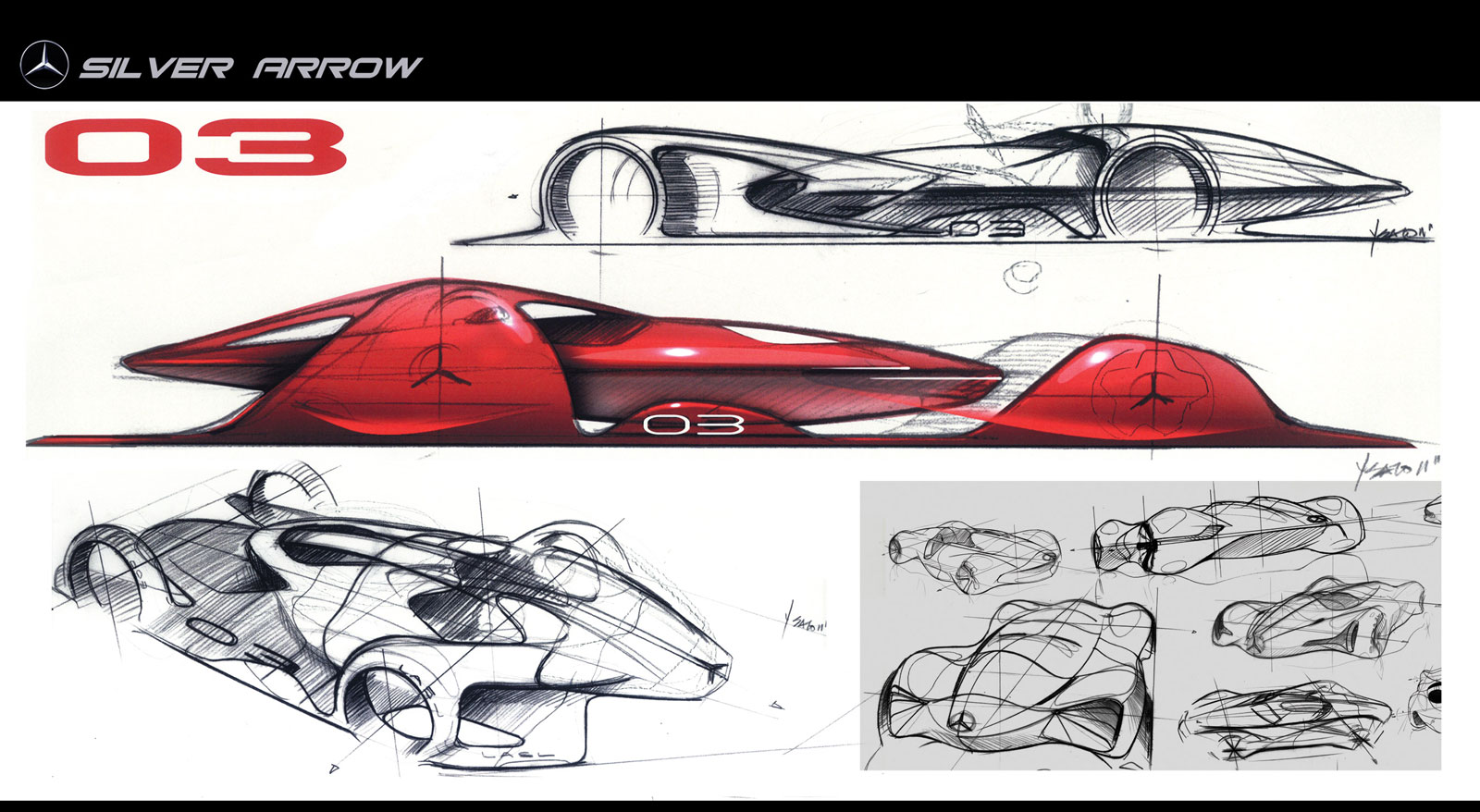 LA Design Challenge (2011): Mercedes-Benz Silver Arrow Concept