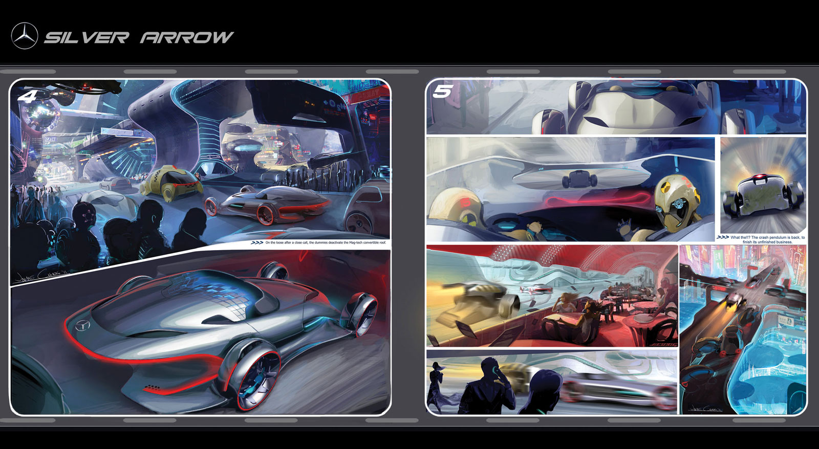LA Design Challenge (2011): Mercedes-Benz Silver Arrow Concept