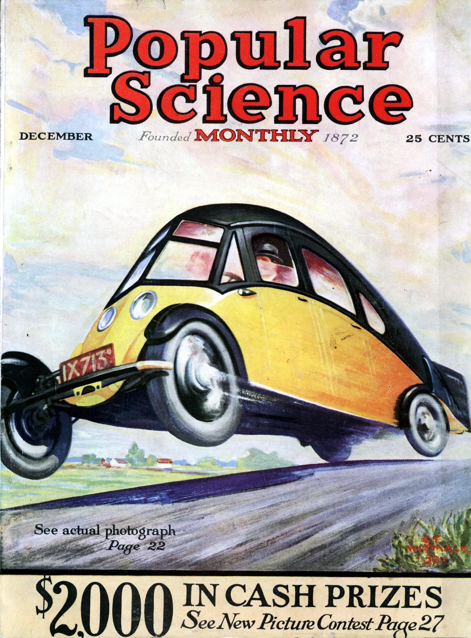 Burney Streamline - Popular Science (Dec. 1930)