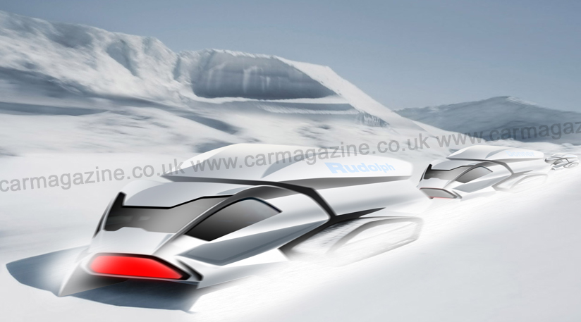 Ford-designed Santa's sleigh (2008)