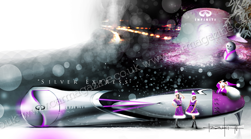 Infiniti-designed Santa's sleigh (2010)