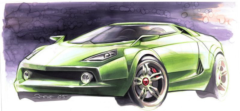 Fenomenon Stratos (2005) - Design Sketch