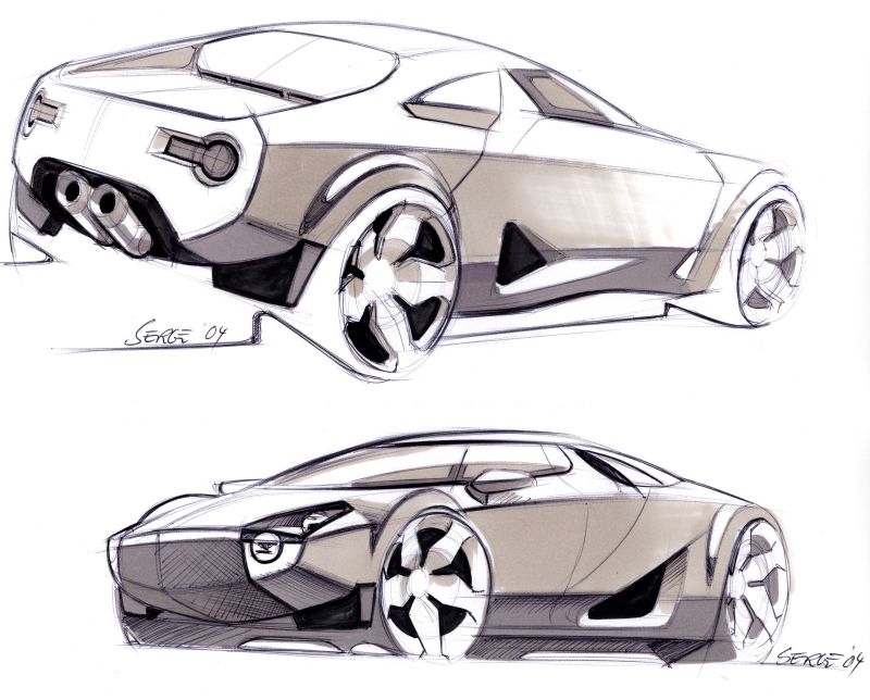 Fenomenon Stratos (2005) - Design Sketch