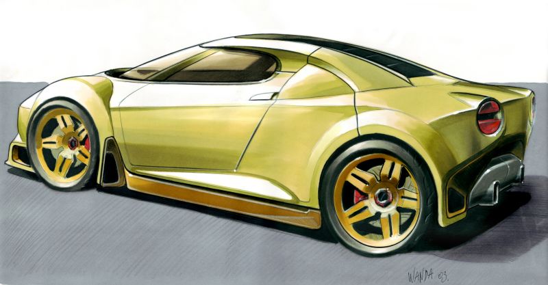 Fenomenon Stratos (2005) - Design Sketch