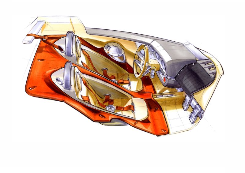 Fenomenon Stratos (2005) - Interior Design Sketch