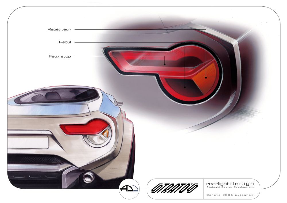 Fenomenon Stratos (2005) - Design Sketch by Hermidas Atabeyki