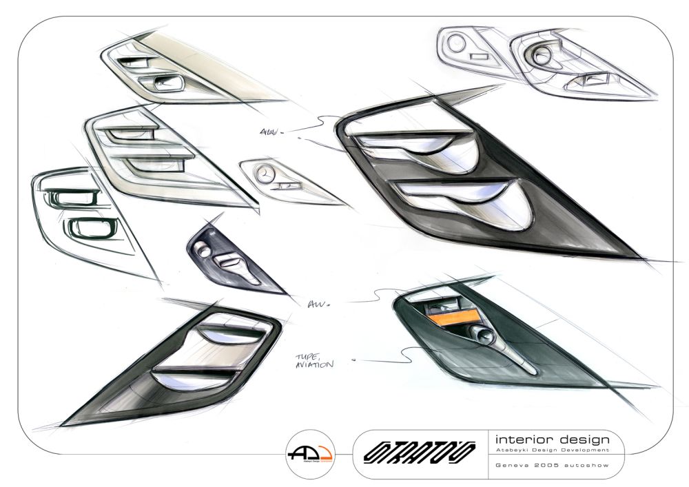 Fenomenon Stratos (2005) - Design Sketch by Hermidas Atabeyki