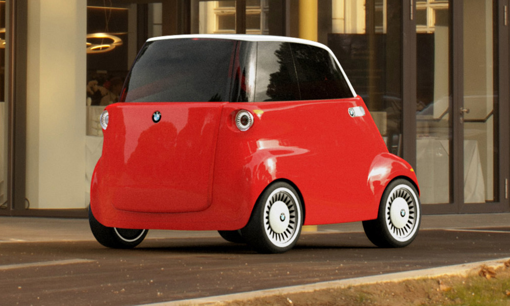 BMW eSetta Study by Tony Weichselbraun