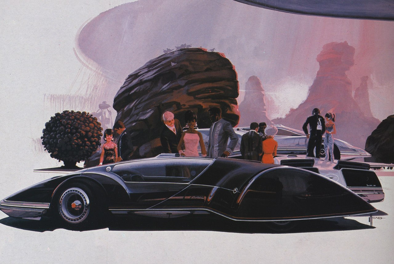 Сид Мид (Syd Mead): LeMans Street Coupe, 1970