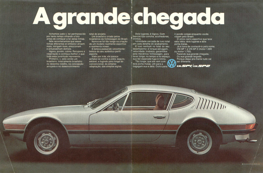 Volkswagen SP1/SP2, 1972 - Advertising