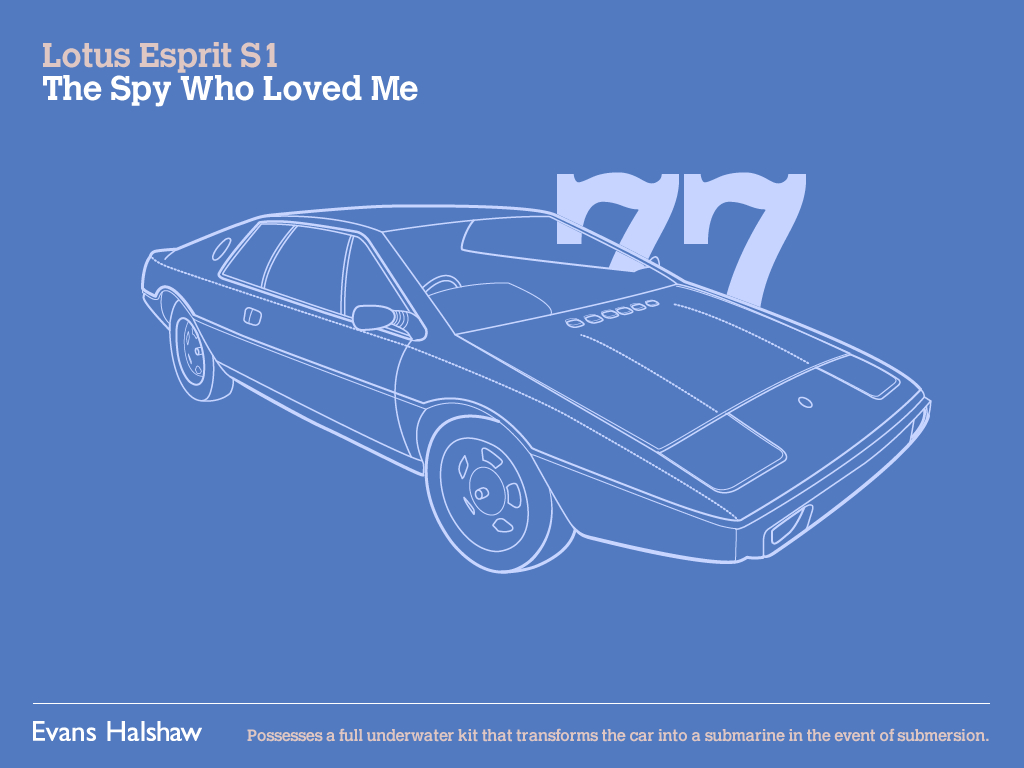 Lotus Esprit S1 | The Spy Who Loved Me, 1977