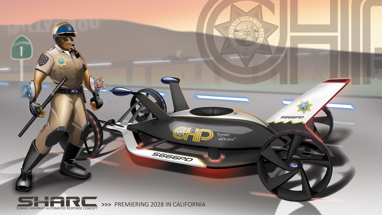 LA Design Challenge (2012): Subaru Highway Automated Response Concept (SHARC)