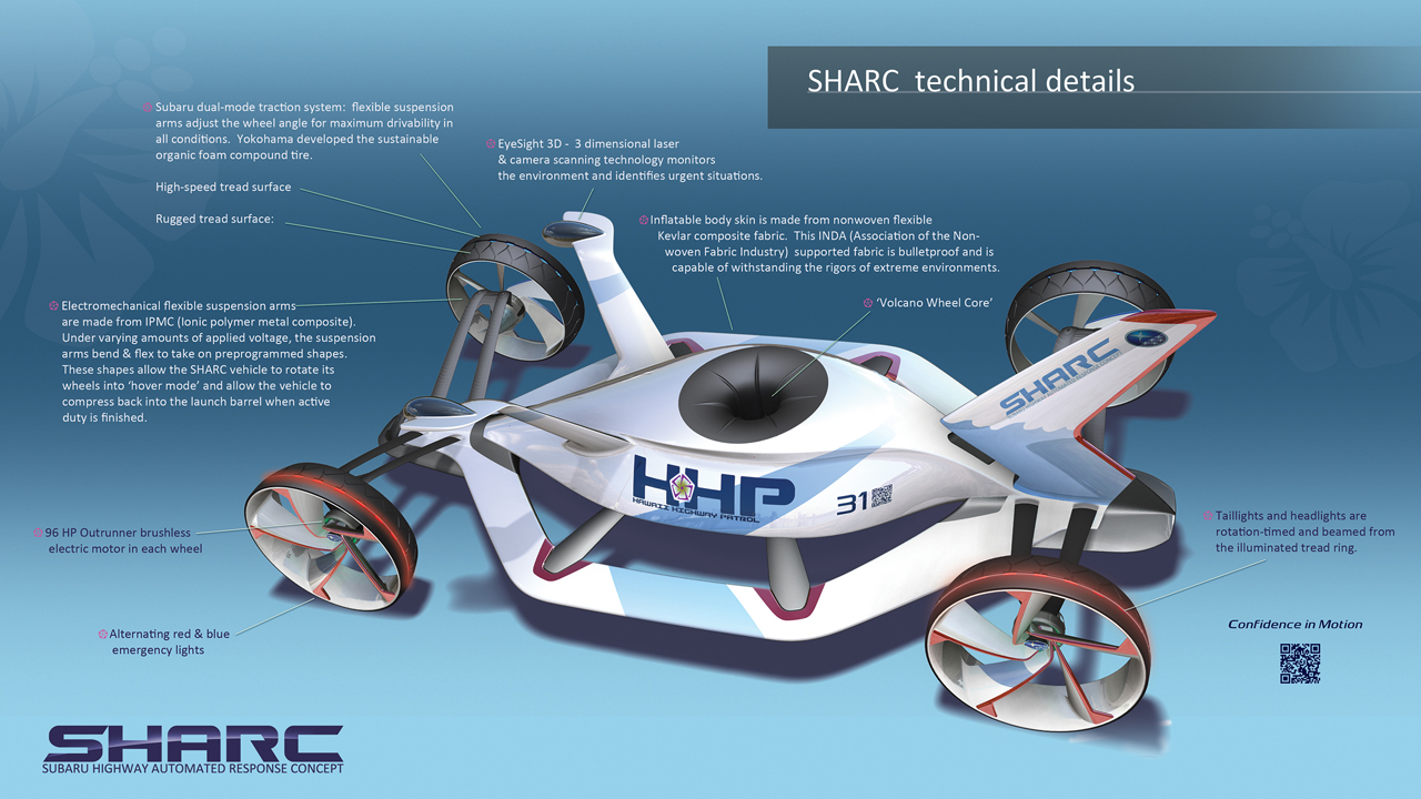 LA Design Challenge (2012): Subaru Highway Automated Response Concept (SHARC)