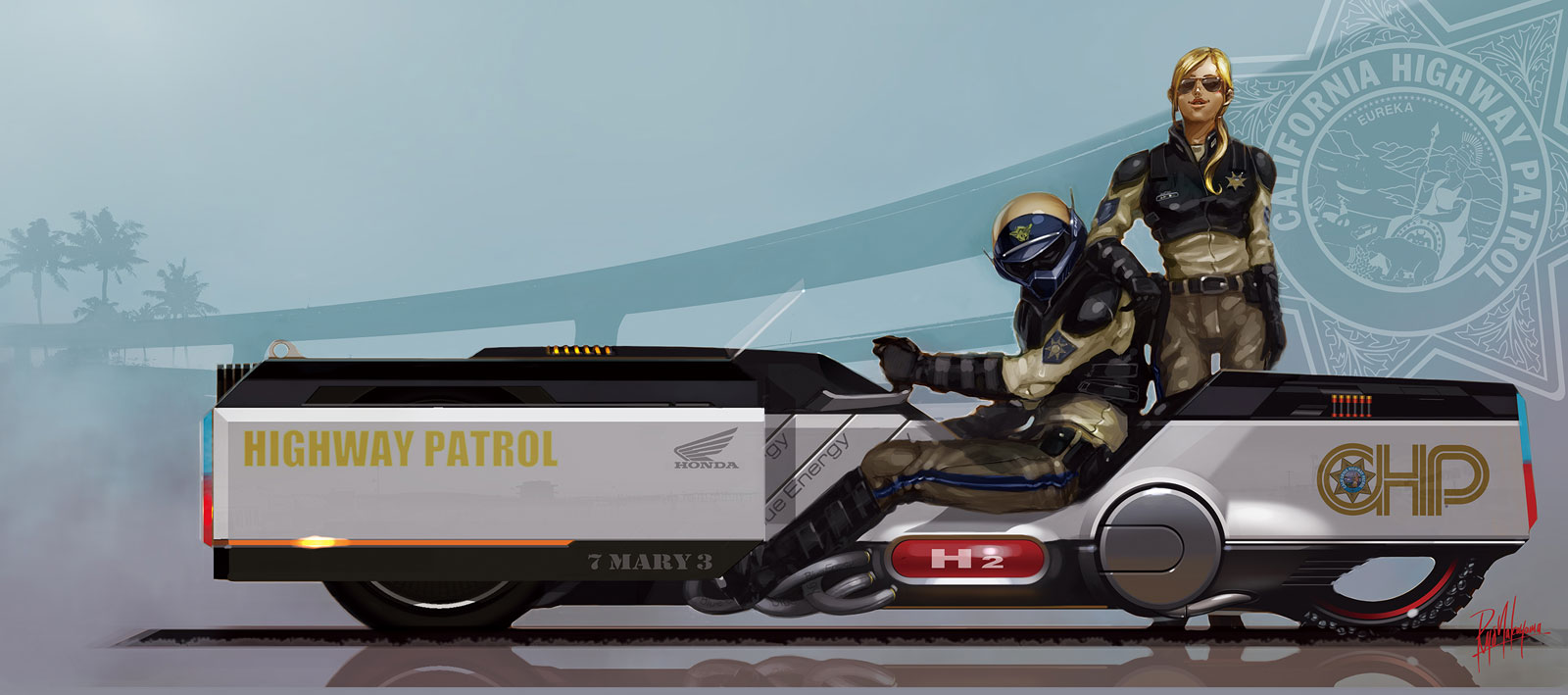 LA Design Challenge (2012): Honda CHiPs 2025 Traffic Crawler