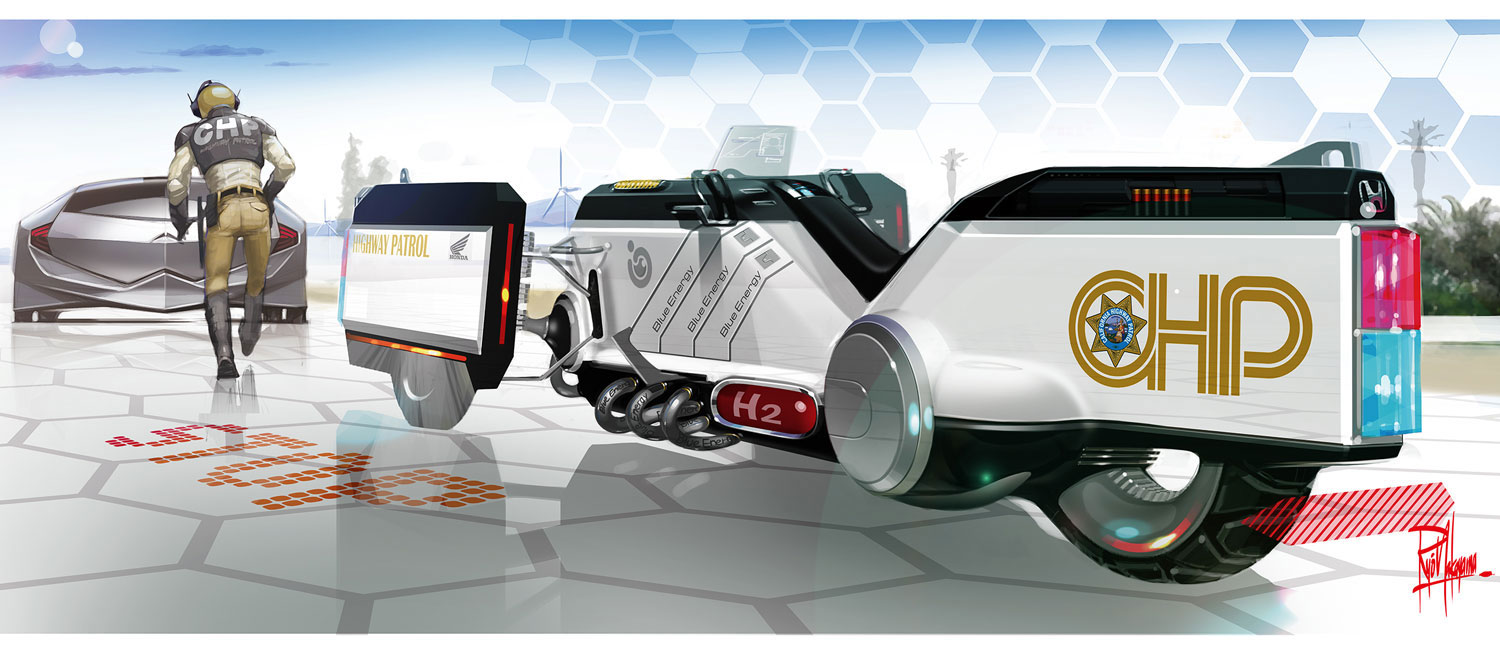 LA Design Challenge (2012): Honda CHiPs 2025 Traffic Crawler
