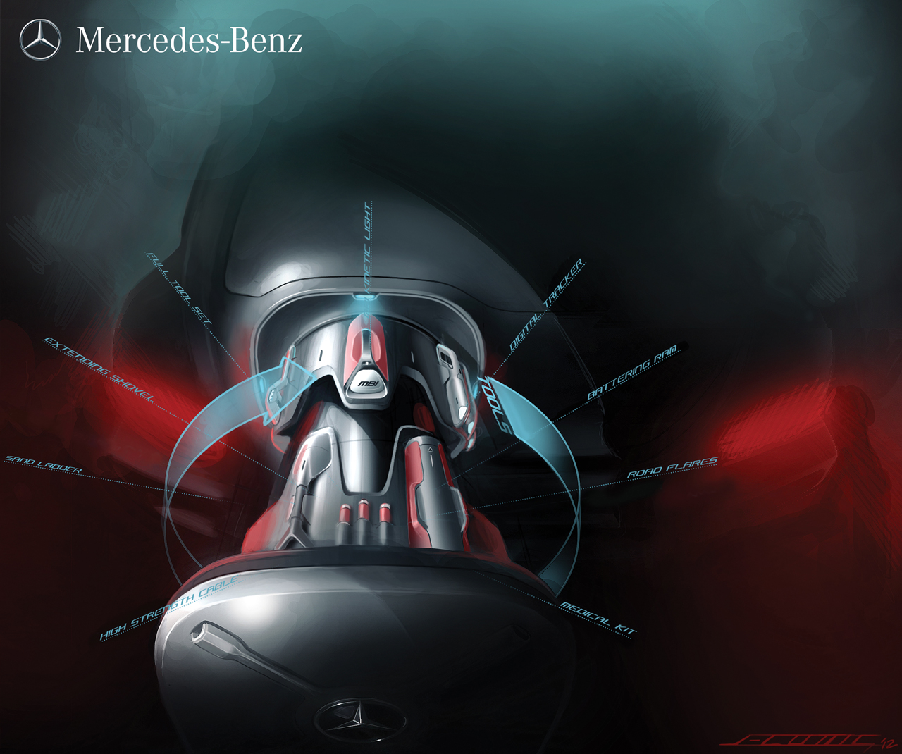 LA Design Challenge (2012): Mercedes-Benz Ener-G-Force