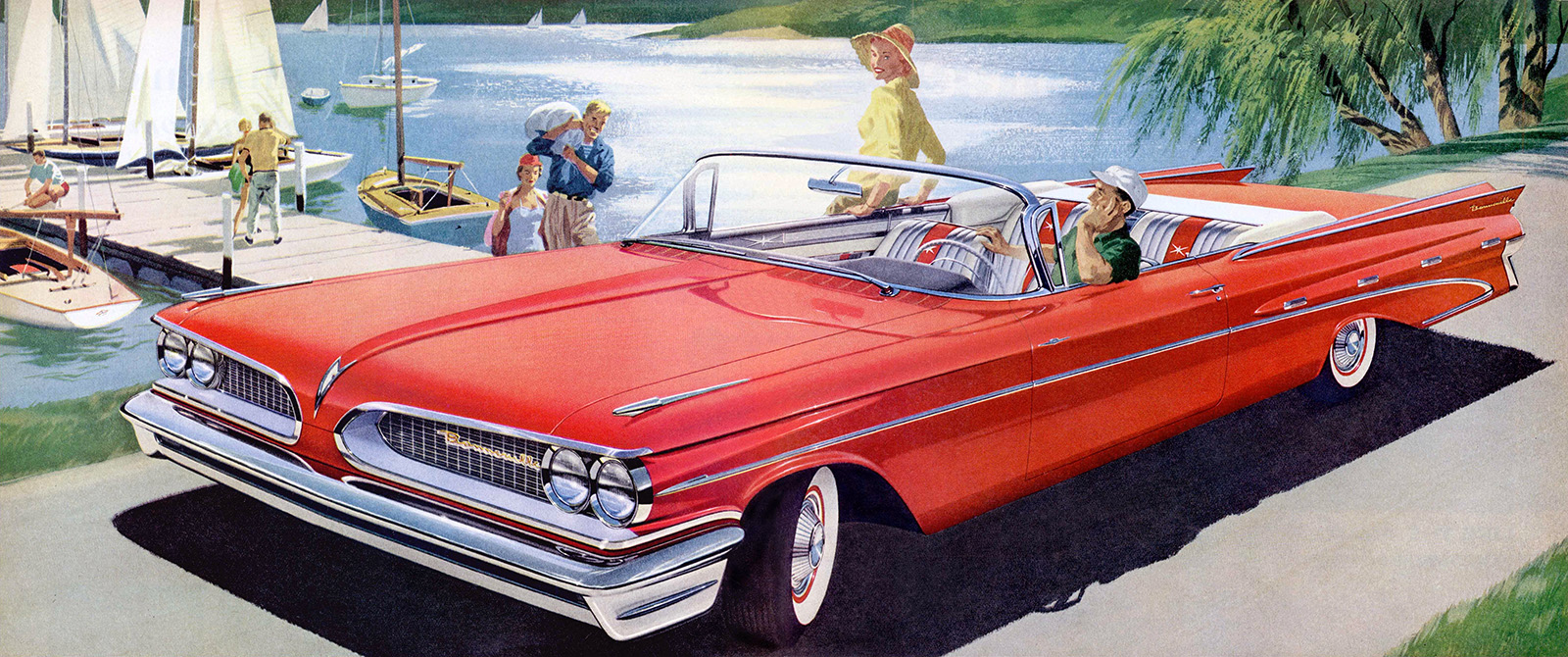 1959 Pontiac Bonneville Convertible: Art Fitzpatrick and Van Kaufman