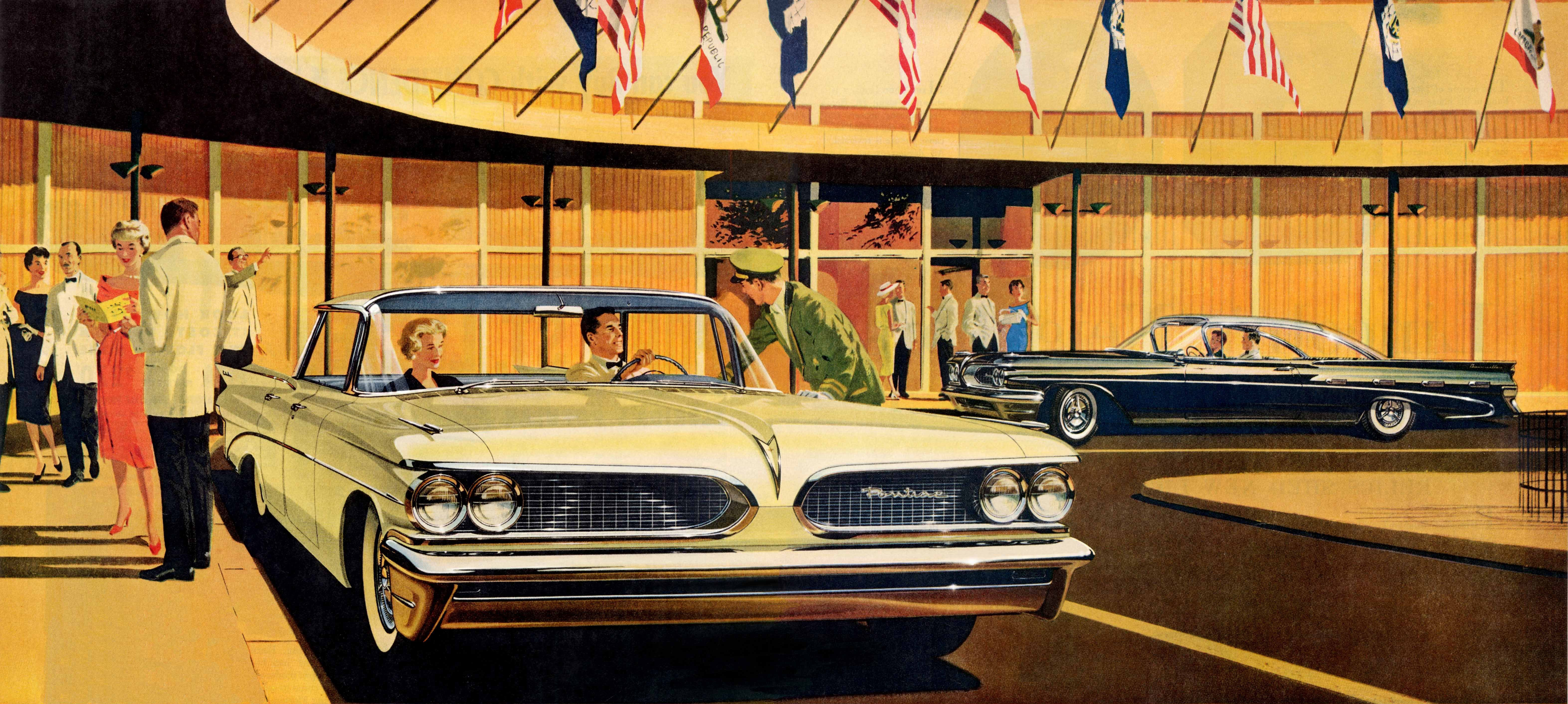 1959 Pontiac Catalina Vista - 'Hilton Hotel, Beverly Hills': Art Fitzpatrick and Van Kaufman