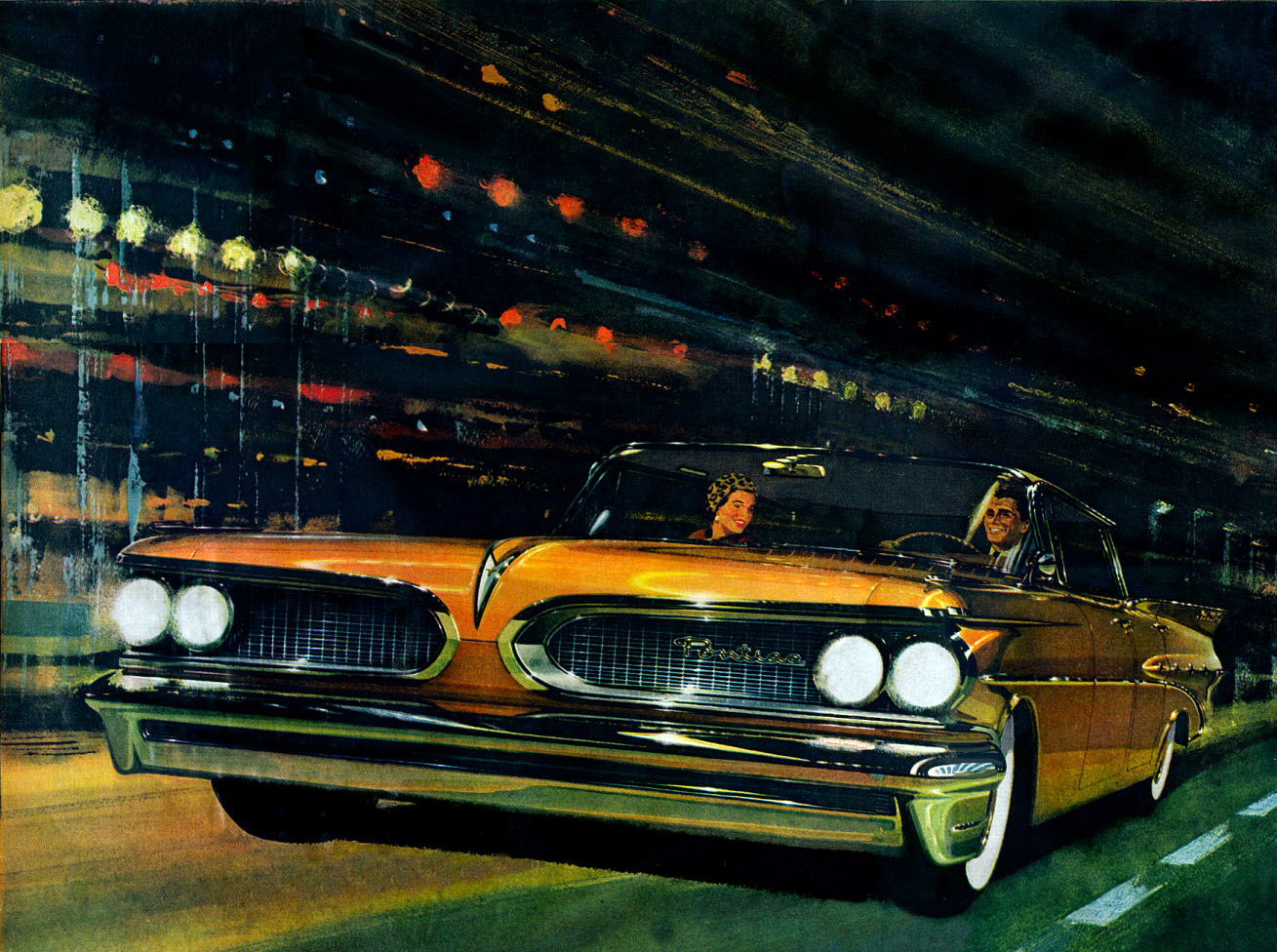1959 Pontiac Star Chief - 'First Strobe': Art Fitzpatrick and Van Kaufman