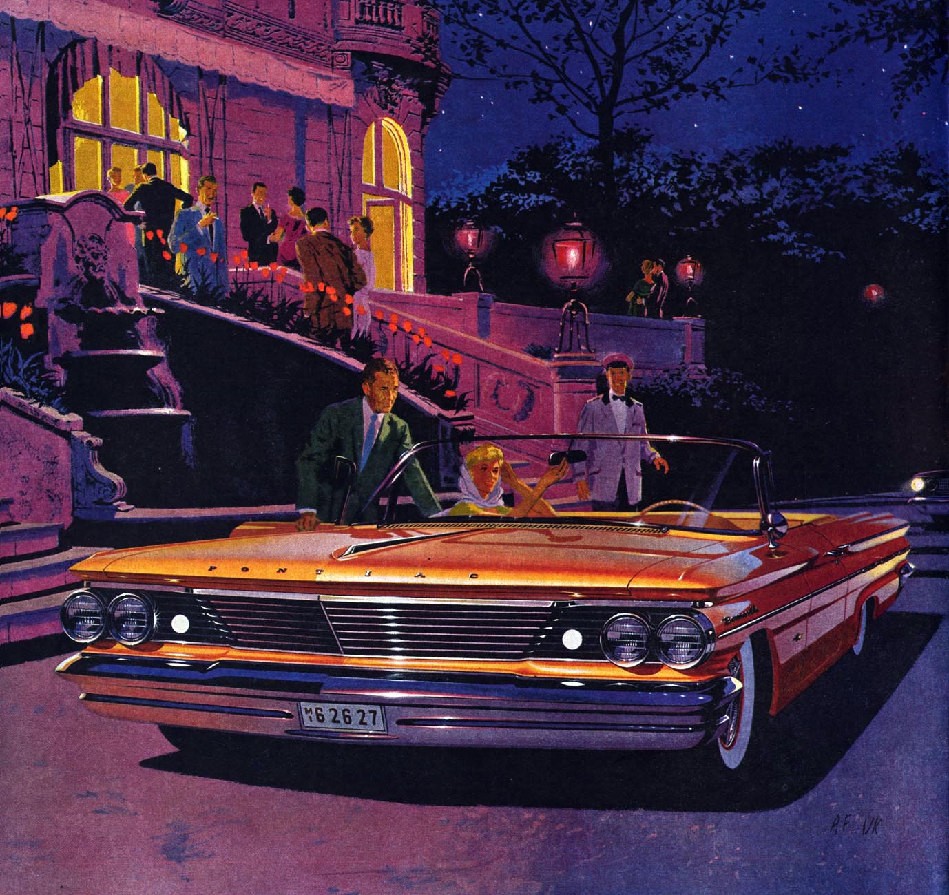1960 Pontiac Bonneville Convertible: Art Fitzpatrick and Van Kaufman