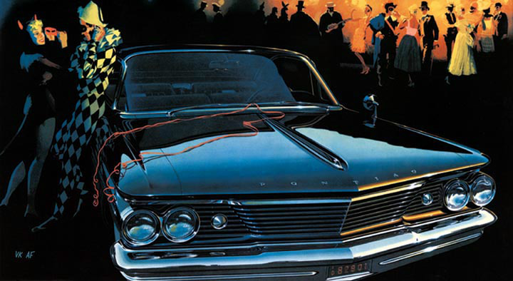 1960 Pontiac Bonneville - 'Masquerade': Art Fitzpatrick and Van Kaufman
