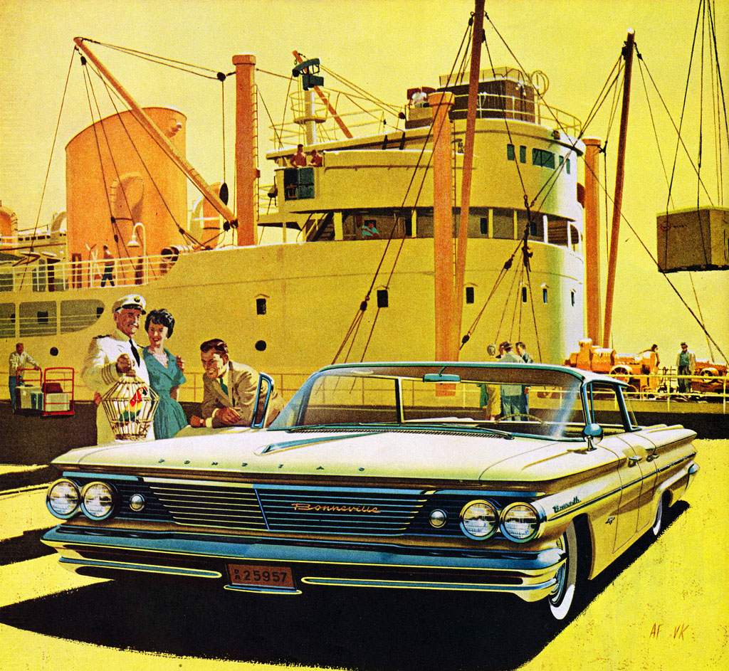1960 Pontiac Bonneville Vista: Art Fitzpatrick and Van Kaufman