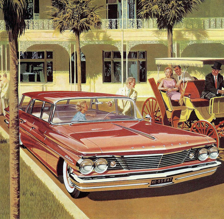 1960 Pontiac Catalina Safari: Art Fitzpatrick and Van Kaufman