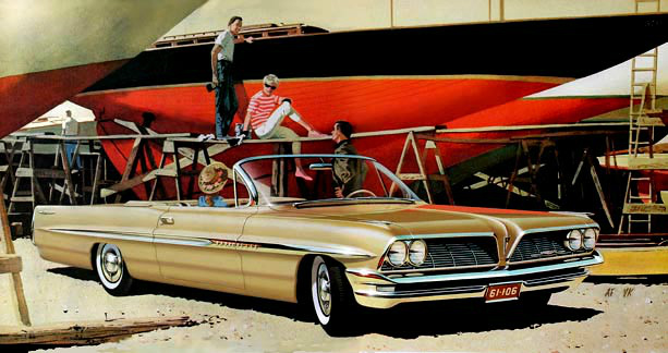 1961 Pontiac Bonneville Convertible - 'Dreamboats': Art Fitzpatrick and Van Kaufman