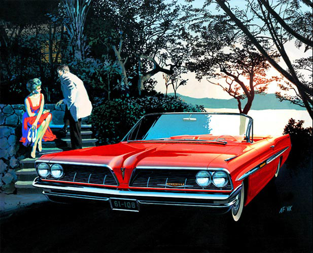 1961 Pontiac Bonneville Convertible - 'Las Brisas Dawn': Art Fitzpatrick and Van Kaufman