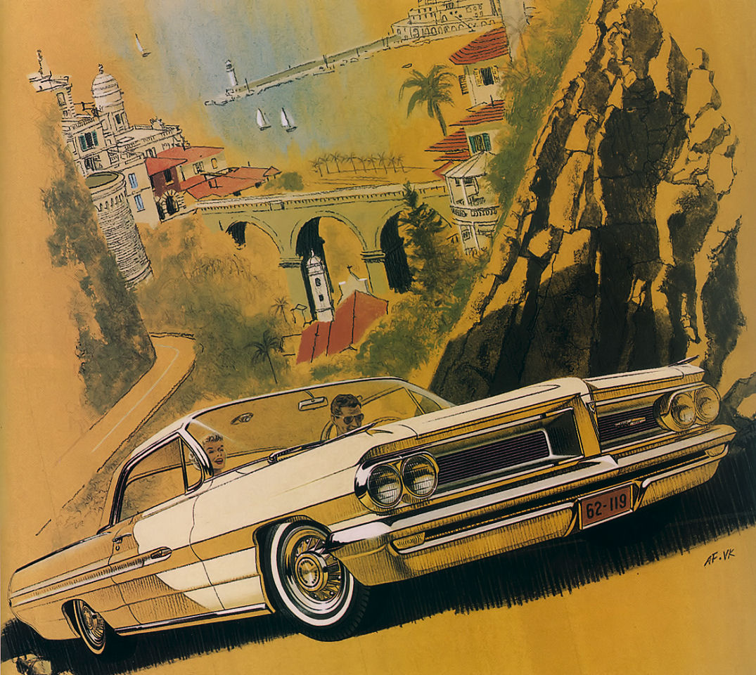 1962 Pontiac Grand Prix - 'Haute Corniche': Art Fitzpatrick and Van Kaufman