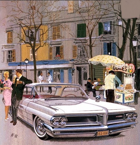 1962 Pontiac Grand Prix - 'Montmartre': Art Fitzpatrick and Van Kaufman