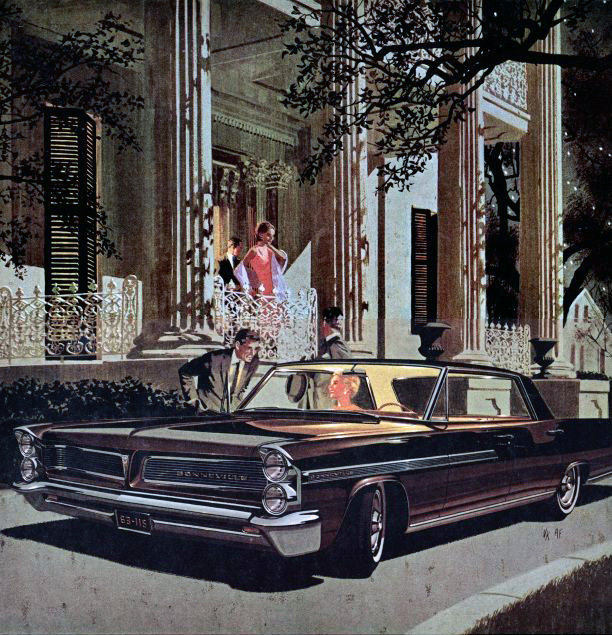 1963 Pontiac Bonneville 4-Door Hardtop - 'Party's Over': Art Fitzpatrick and Van Kaufman