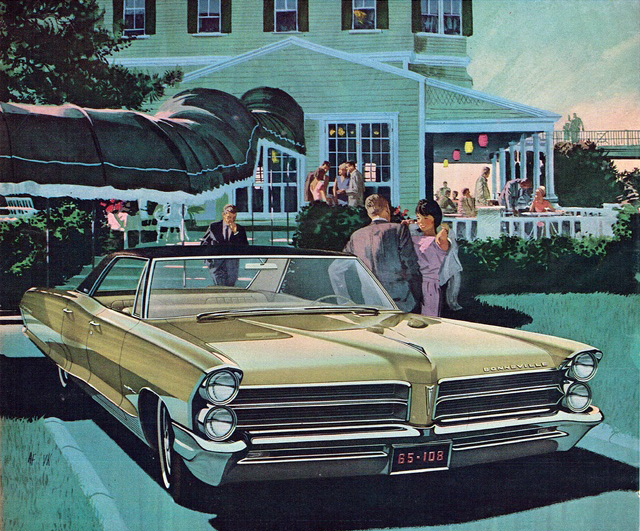 1965 Pontiac Bonneville Brougham - 'Evening, Inn at the Cape': Art Fitzpatrick and Van Kaufman