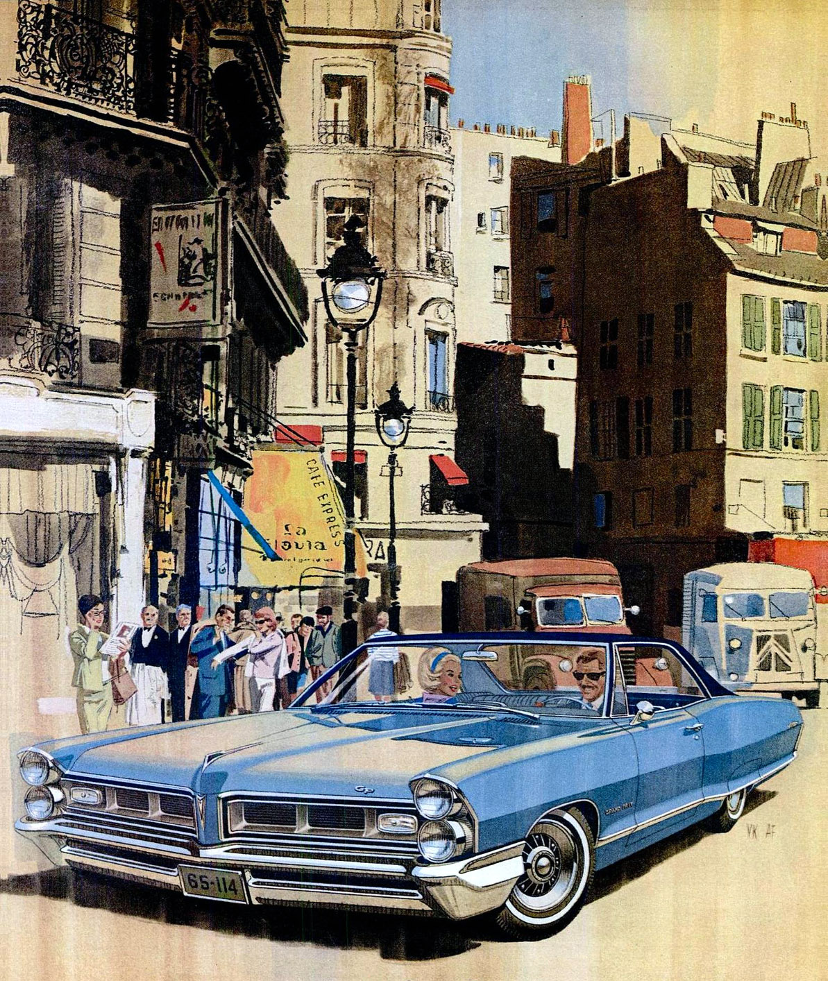 1965 Pontiac Grand Prix - 'Rive Gauche': Art Fitzpatrick and Van Kaufman