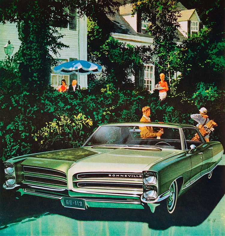 1966 Pontiac Bonneville 4-Door Hardtop - 'New Canaan, CT': Art Fitzpatrick and Van Kaufman