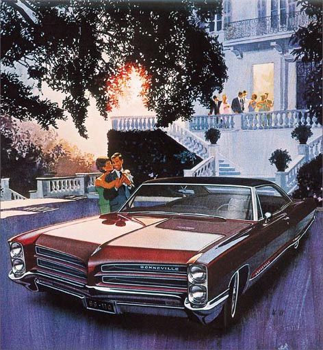 1966 Pontiac Bonneville Hardtop Coupe - 'Villa Mauriac': Art Fitzpatrick and Van Kaufman
