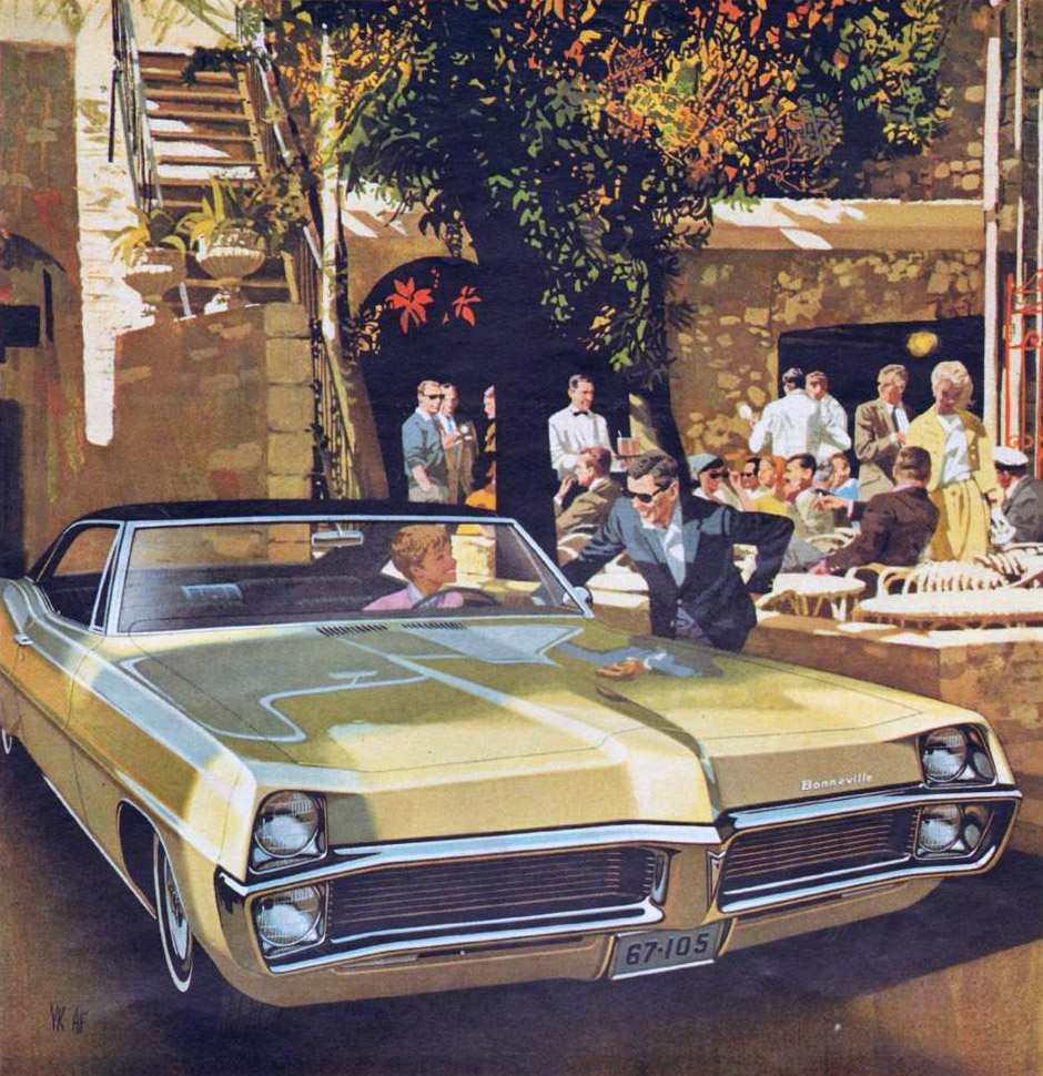 1967 Pontiac Bonneville Hardtop Coupe - 'Island in the Sun': Art Fitzpatrick and Van Kaufman