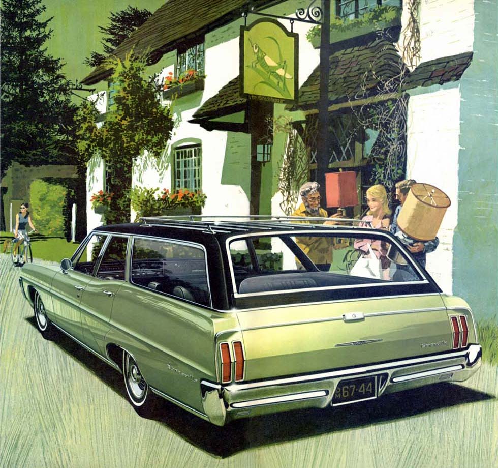 1967 Pontiac Bonneville Station Wagon: Art Fitzpatrick and Van Kaufman