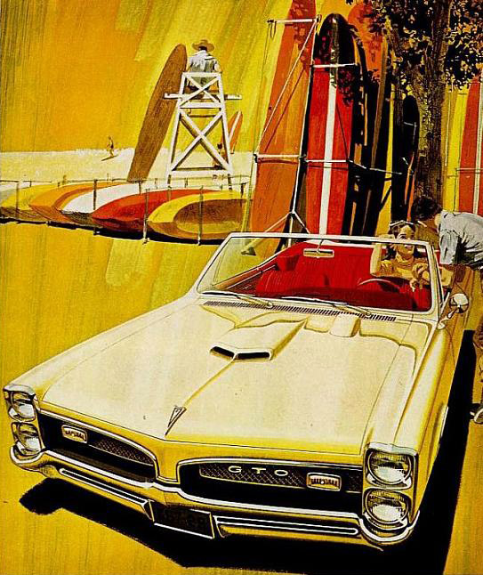 1967 Pontiac GTO Convertible - 'Waikiki': Art Fitzpatrick and Van Kaufman