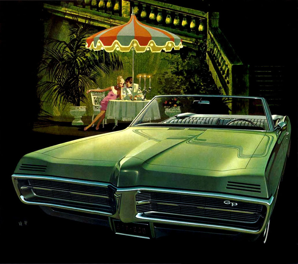 1967 Pontiac Grand Prix Convertible - 'Evening in Venice': Art Fitzpatrick and Van Kaufman