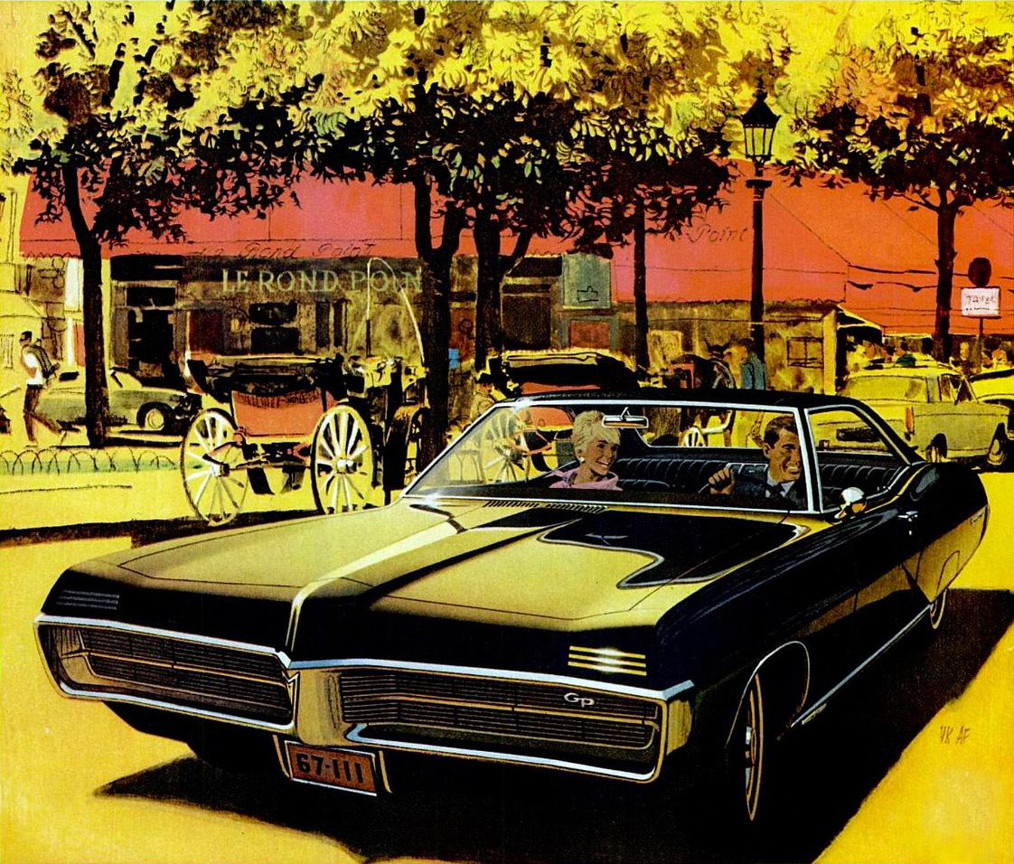1967 Pontiac Grand Prix Hardtop Coupe - 'Le Rond Point': Art Fitzpatrick and Van Kaufman