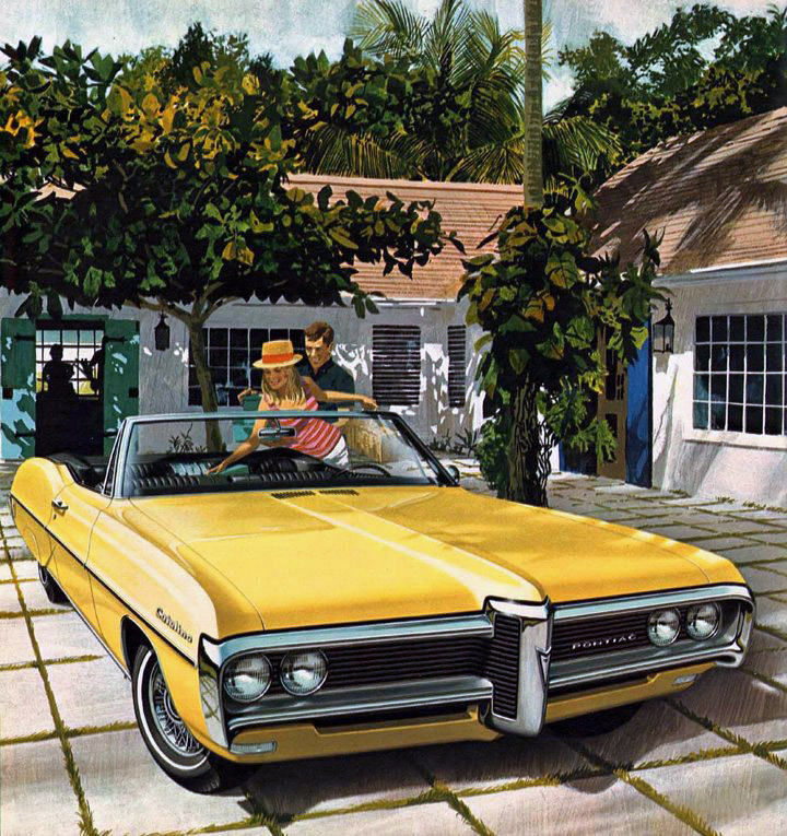 1968 Pontiac Catalina Convertible - 'Shoppping, the Tropics': Art Fitzpatrick and Van Kaufman