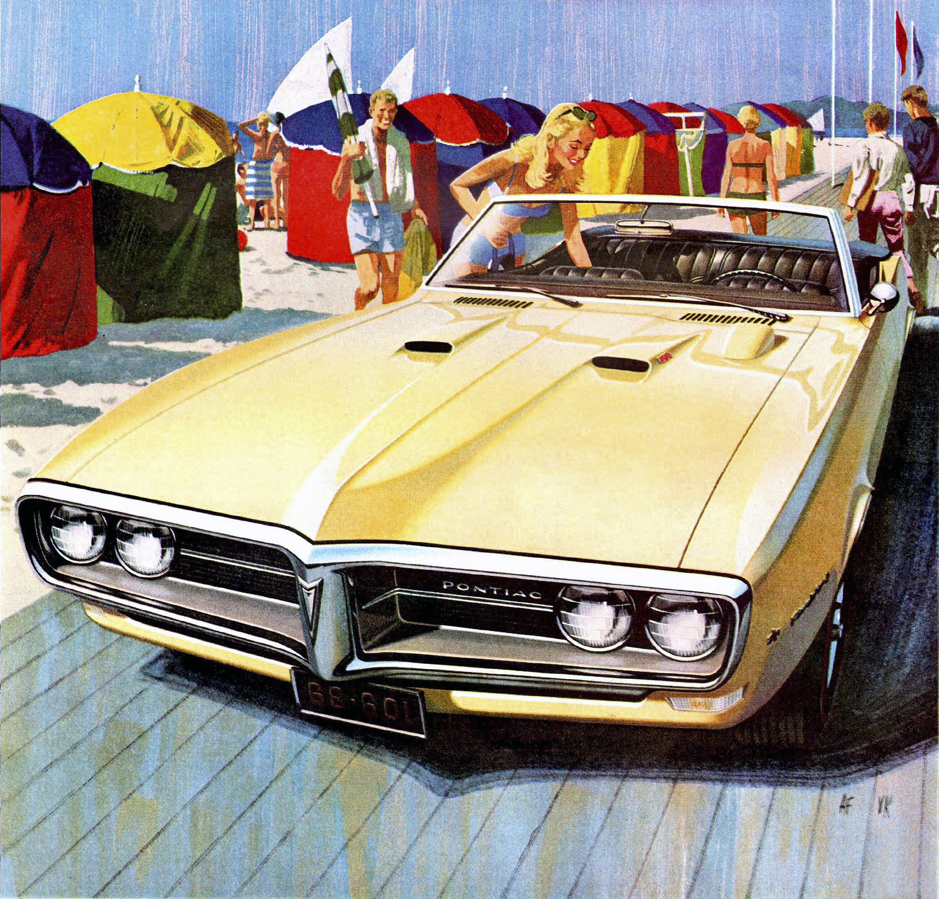 1968 Pontiac Firebird Convertible - 'Deauville': Art Fitzpatrick and Van Kaufman