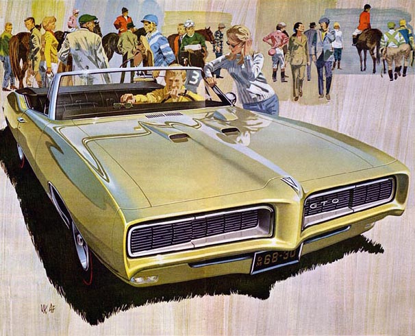 1968 Pontiac GTO Convertible - 'Horsepower II': Art Fitzpatrick and Van Kaufman