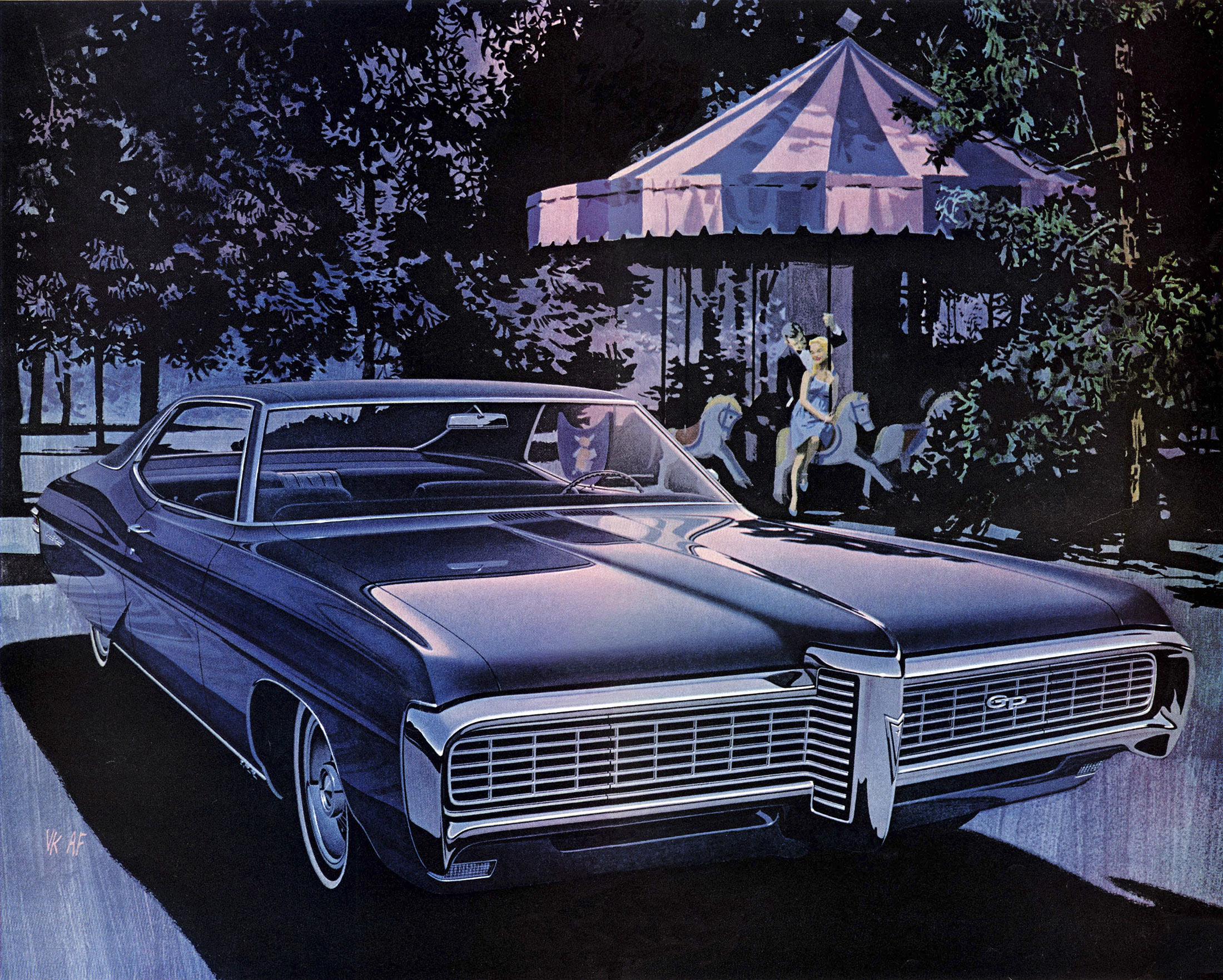 1968 Pontiac Grand Prix - 'Carousel': Art Fitzpatrick and Van Kaufman