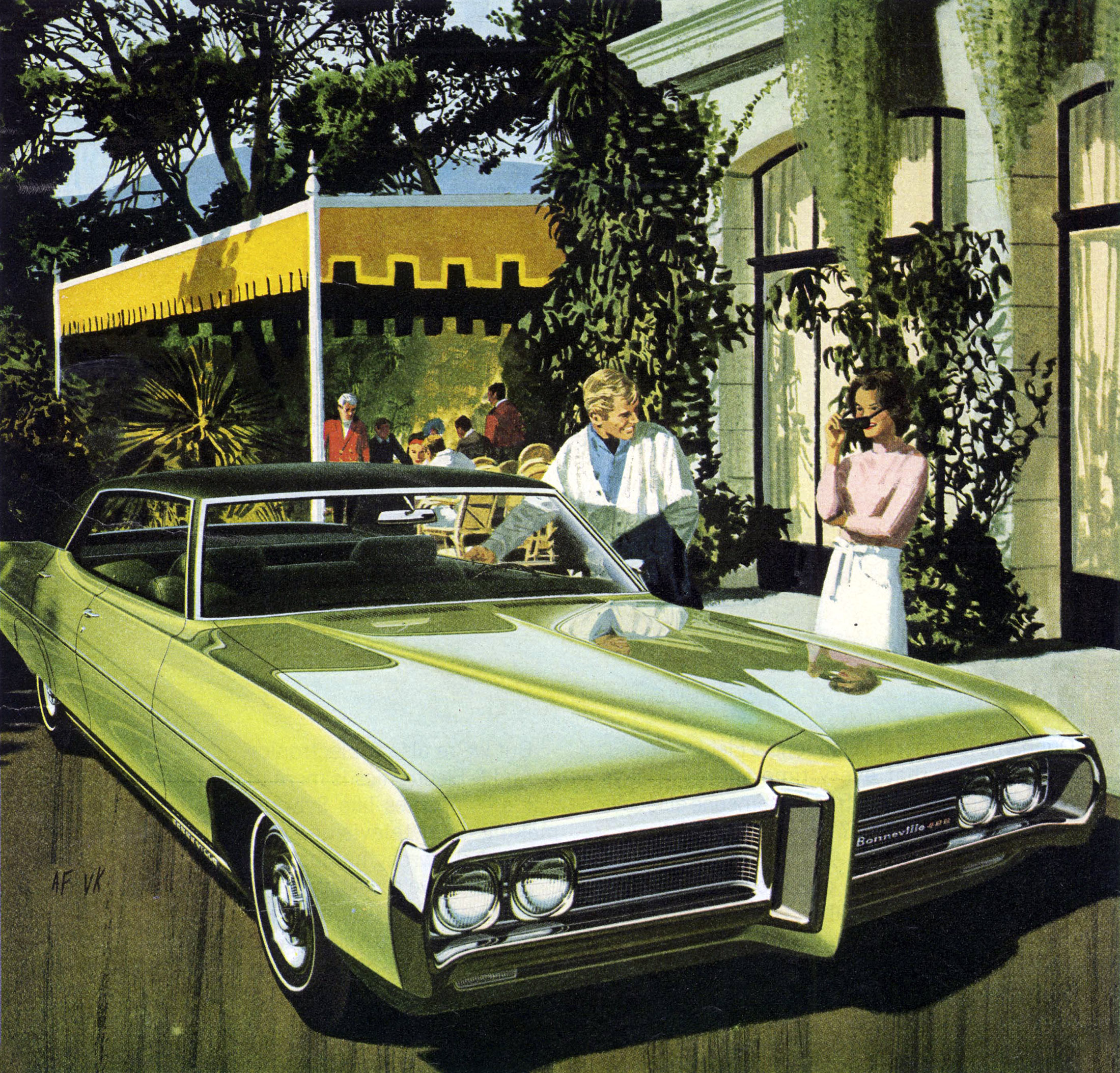 1969 Pontiac Bonneville 4-Door Hardtop: Art Fitzpatrick and Van Kaufman